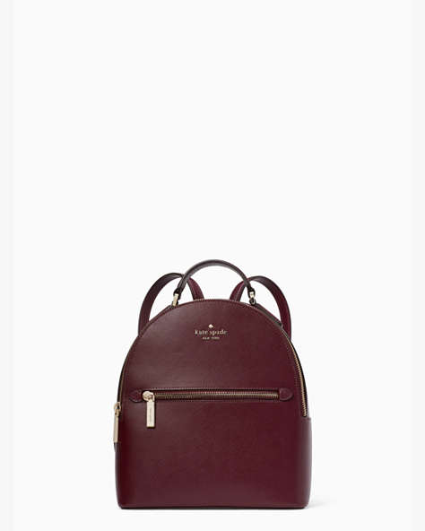Perry Small Backpack, Deep Berry, ProductTile