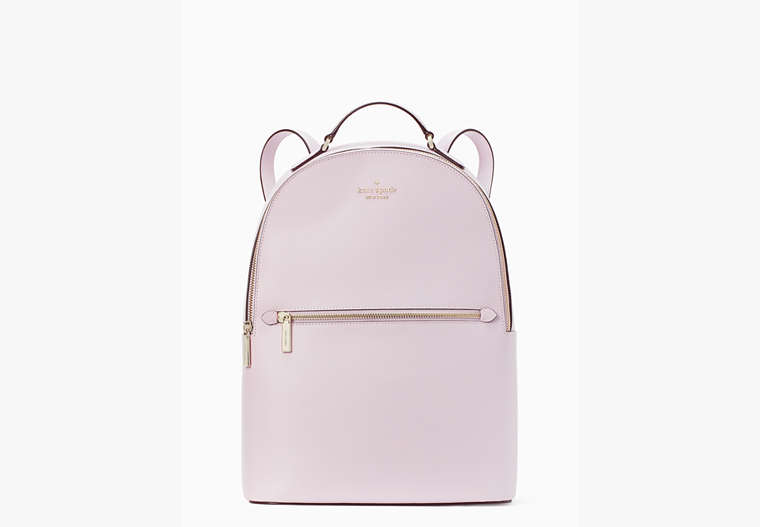 Perry Leather Large Backpack, Pale Amethyst, Product image number 0