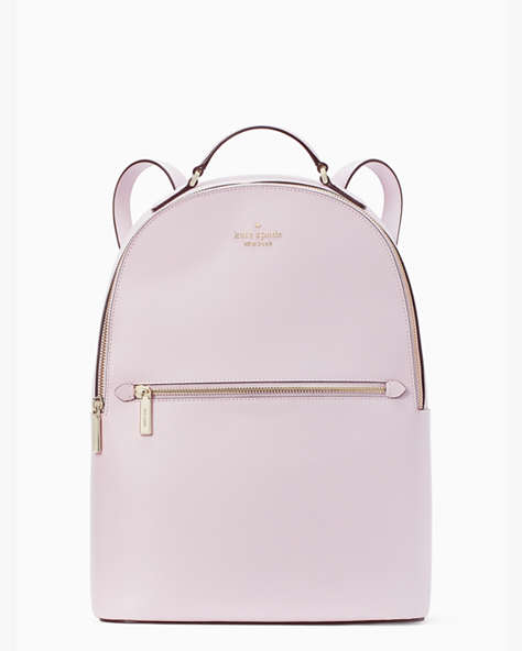 Perry Leather Large Backpack, Pale Amethyst, ProductTile