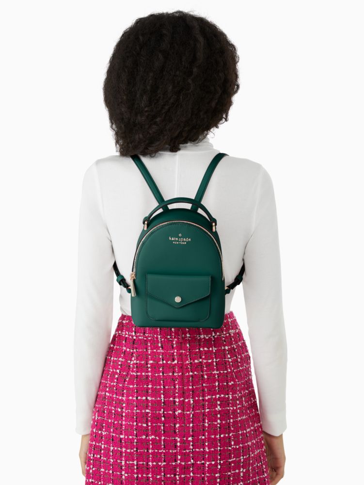 Total 91+ imagen black mini backpack kate spade Abzlocal.mx