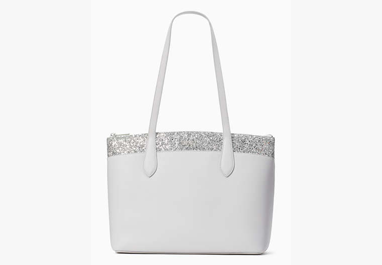 Flash Glitter Tote, Grey, Product image number 0