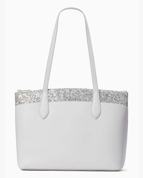 Flash Glitter Tote, Grey, ProductTile