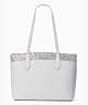 Flash Glitter Tote, Grey, ProductTile
