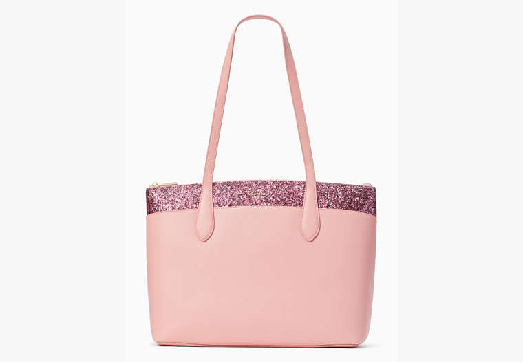 Flash Glitter Tote, Pink, Product image number 0