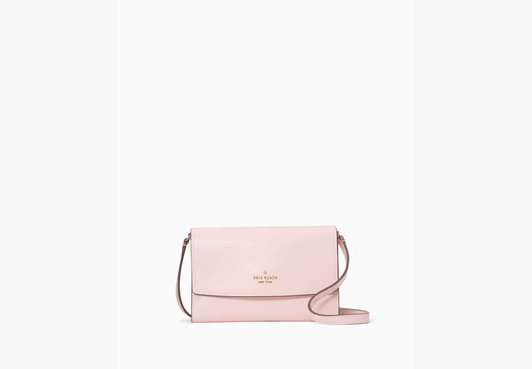 Perry Leather Crossbody, Chalk Pink, Product image number 0