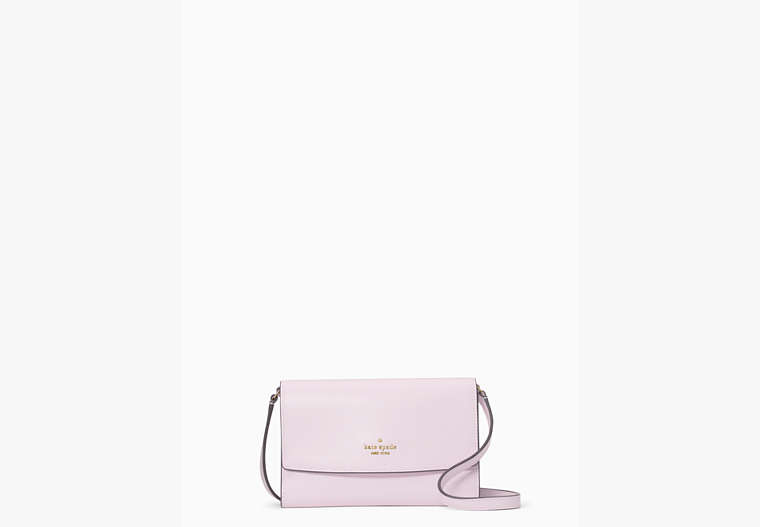 Perry Leather Crossbody, Pale Amethyst, Product image number 0