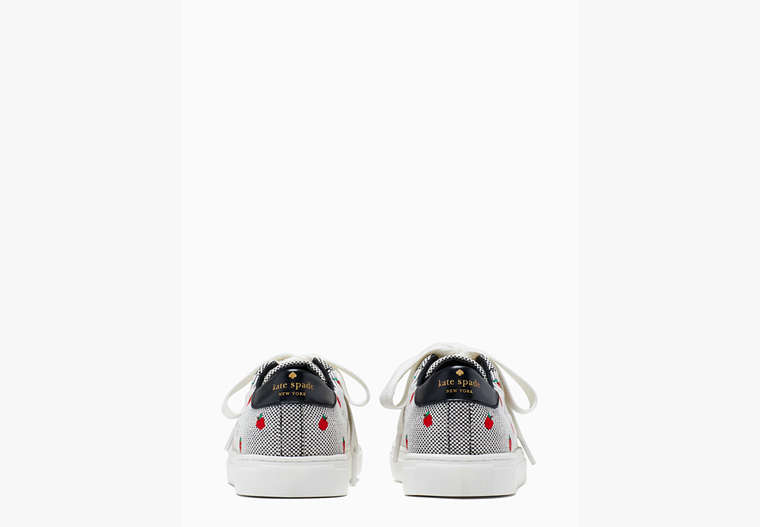 Athena 2 Apple Sneakers, Grey / Red Apples, Product