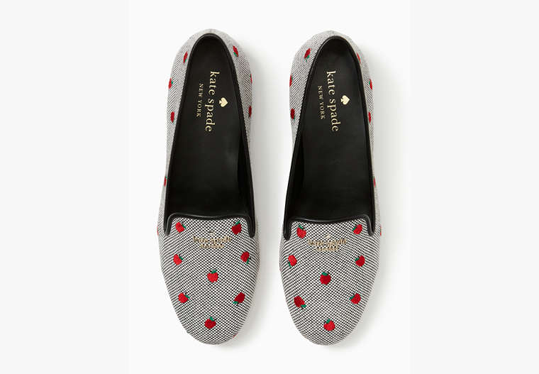 Claudia Red Apple Flats, Grey / Red Apples, Product