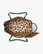 All Day Lovely Leopard Pop Large Tote, Arugula, Product