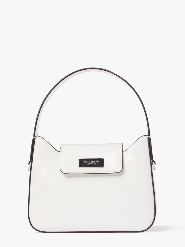 Sam Icon Mini Hobo Bag, True White, ProductTile