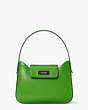 Sam Icon Leather Mini Hobo Bag, Green, Product