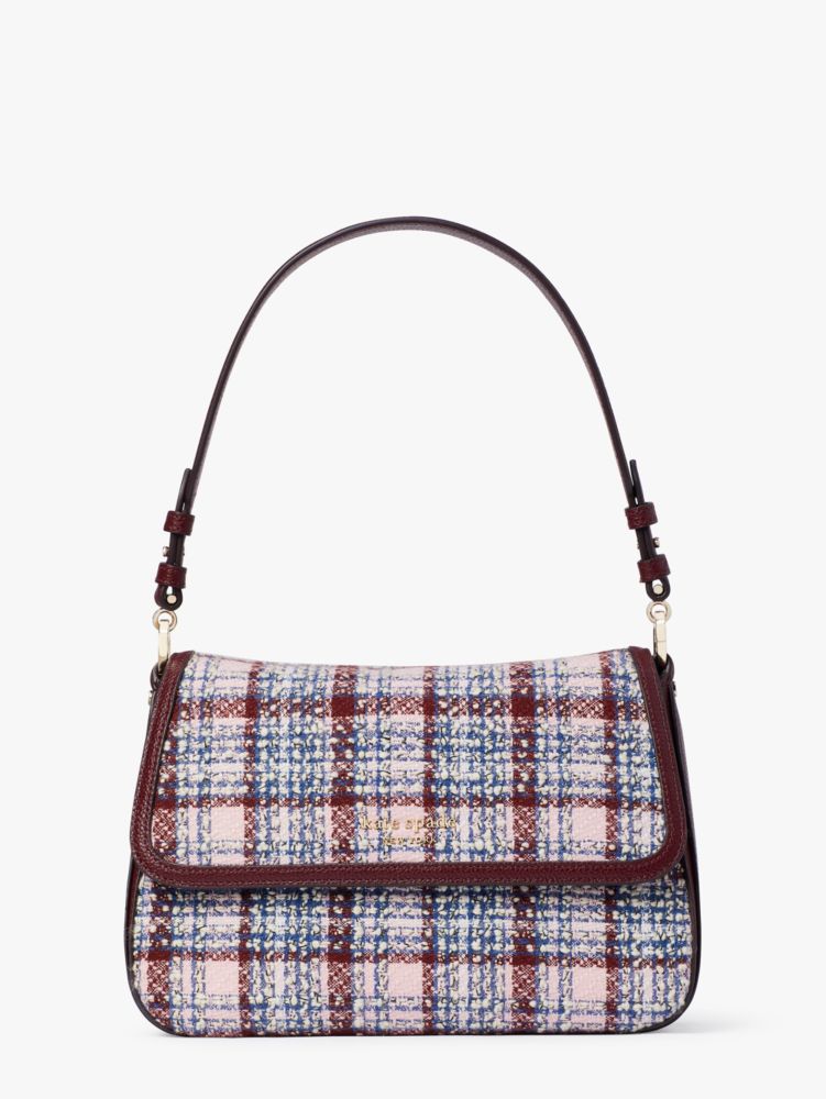 Hudson Tweed Medium Convertible Shoulder Bag