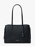 hudson pebble leather large work tote, , s7productThumbnail