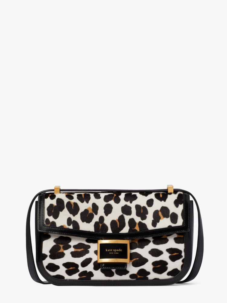 Katy Leopard Haircalf Medium Convertible Shoulder Bag | Kate Spade New York
