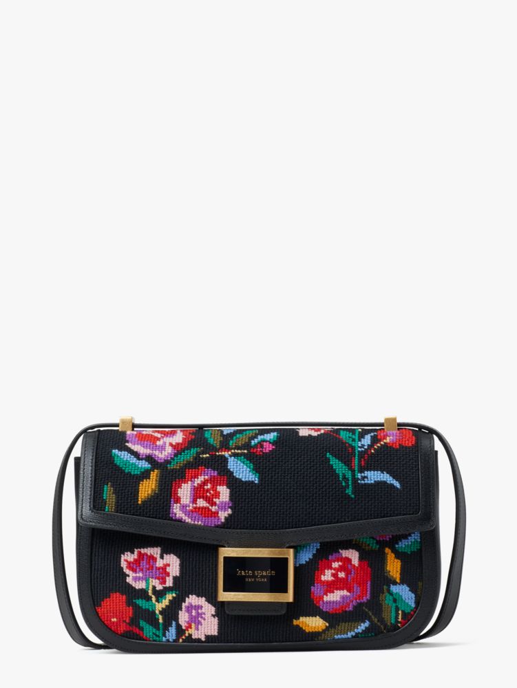 Katy Autumn Floral Needlepoint Medium Convertible Shoulder Bag Kate Spade New York