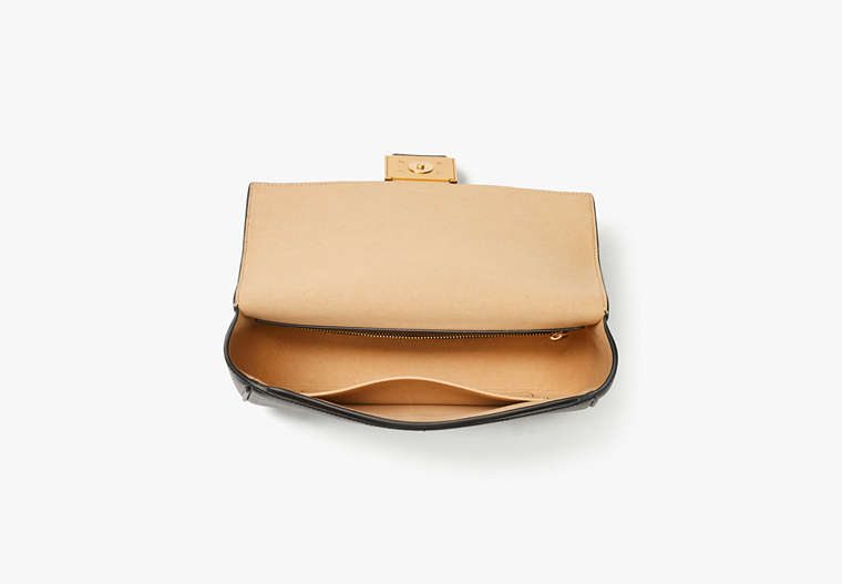 Katy Medium Convertible Shoulder Bag, Black, Product