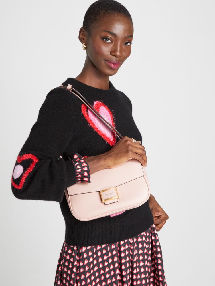 Kate Spade New York Katy Textured Leather Medium Shoulder Bag