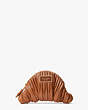 Patisserie Pleated 3d Croissant Coin Purse, Allspice Cake, Product