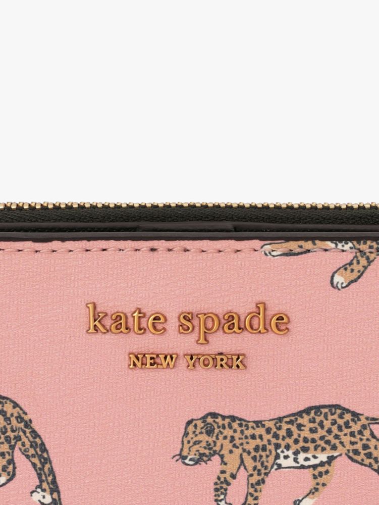 Morgan Leopard Small Compact Wallet | Kate Spade New York