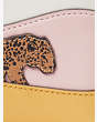 Lucy Leopard Small Slim Bifold Wallet, Wild Senna Multi, Product
