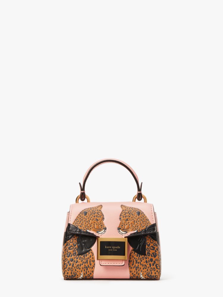 Lucy Leopard Katy Micro Crossbody | Kate Spade New York