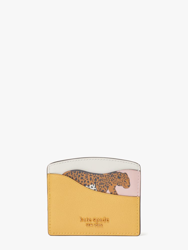 Lucy Leopard Cardholder | Kate Spade New York