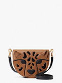 lucy smooth leather 3d leopard flap crossbody, , s7productThumbnail