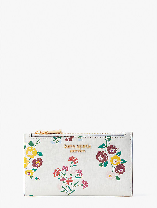  morgan floral small slim bifold wallet , , rr_large