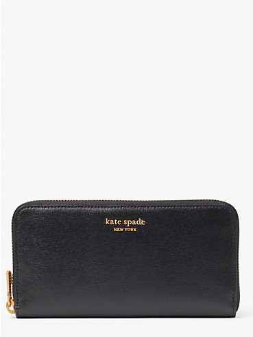 morgan saffiano leather zip around continental wallet, , rr_productgrid