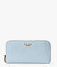 Morgan Zip-around Continental Wallet, Harmony Blue, ProductTile