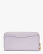 Morgan Zip-around Continental Wallet, Lavender Cream, Product