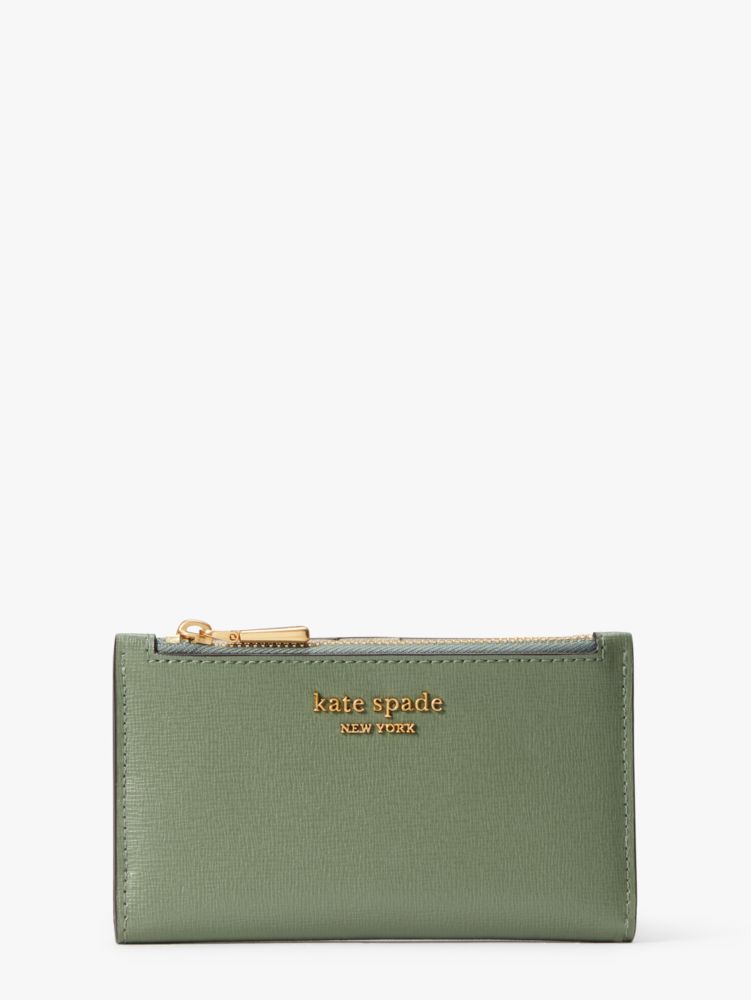 Kate Spade Morgan Small Slim Bifold Wallet In Romaine