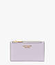 Morgan Small Slim Bifold Wallet, Lavender Cream, ProductTile