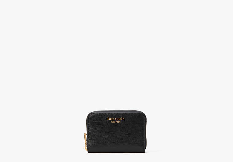 Morgan Zip Card Case, Black, Product
