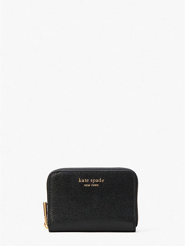 morgan saffiano leather zip card case, , rr_large