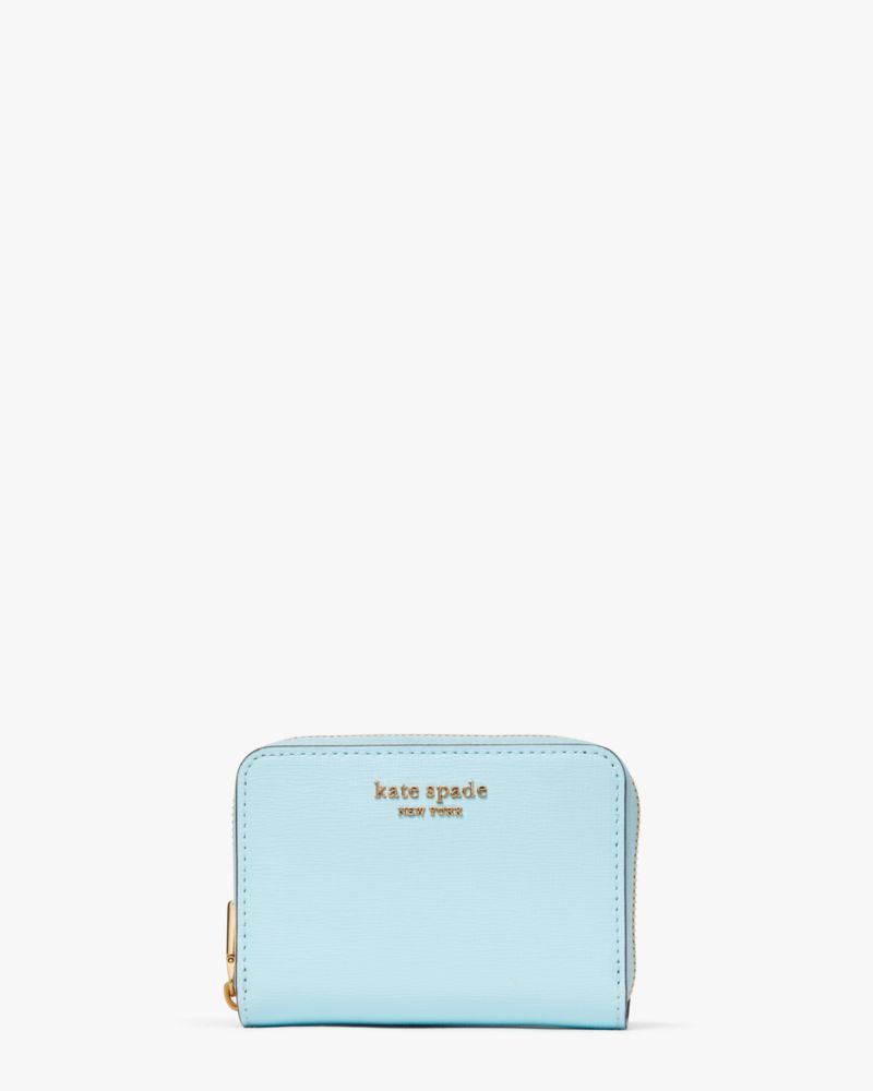 Kate Spade Morgan Zip Card Case In Kingfisher