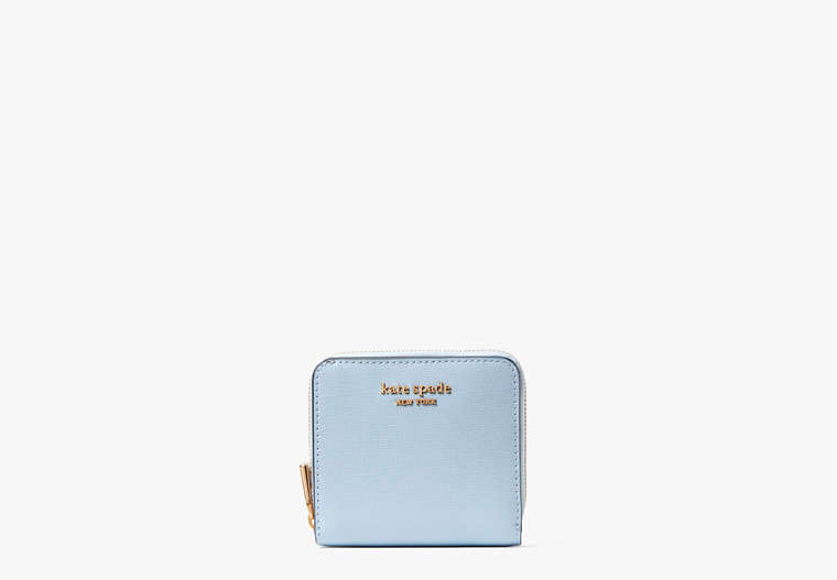 Morgan Small Compact Wallet, Harmony Blue, Product