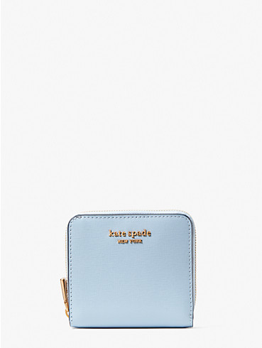 morgan saffiano leather small compact wallet, , rr_productgrid