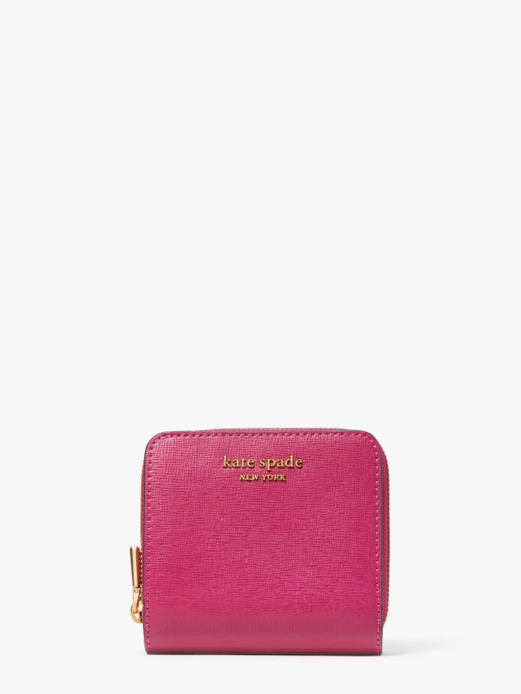 Kate Spade Morgan Saffiano Leather Small Compact Wallet