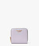 Morgan Small Compact Wallet, Lavender Cream, ProductTile