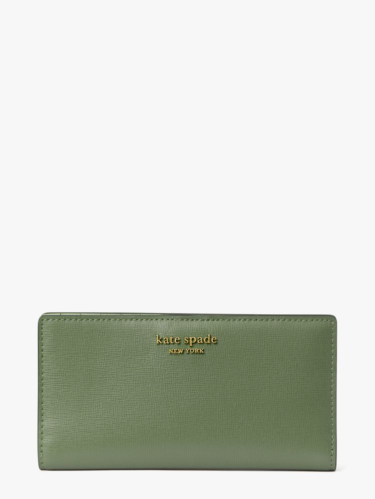 Kate Spade Morgan Slim Bifold Wallet In Romaine
