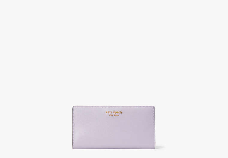 Morgan Slim Bifold Wallet, Lavender Cream, Product