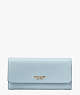 Morgan Flap Continental Wallet, Harmony Blue, ProductTile