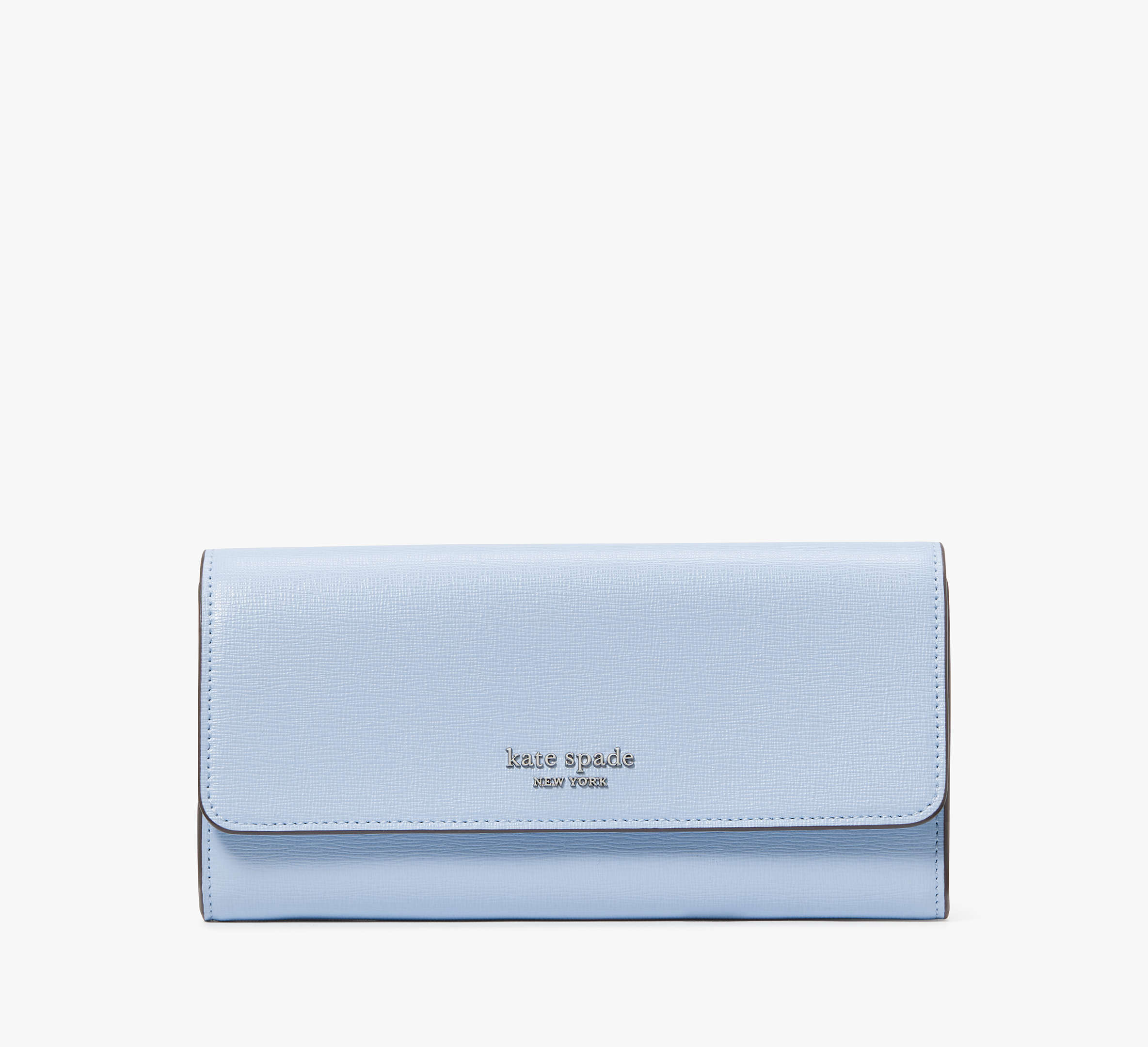 Kate Spade Morgan Flap Continental Wallet In Blue
