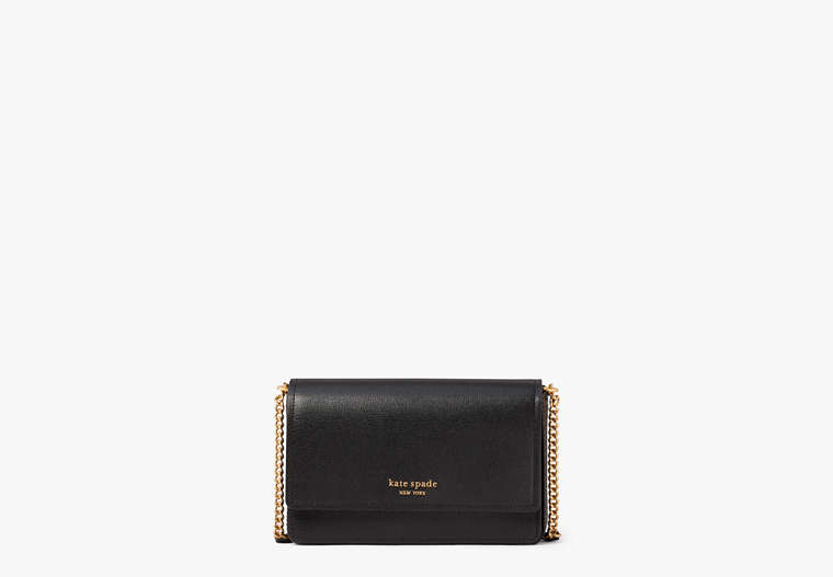 Morgan Flap Chain Wallet, Black, Product