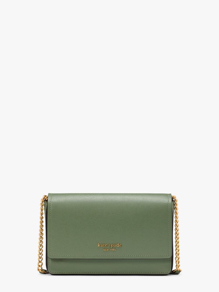 Kate Spade Morgan Flap Chain Wallet In Romaine