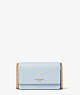 Morgan Flap Chain Wallet, Harmony Blue, ProductTile