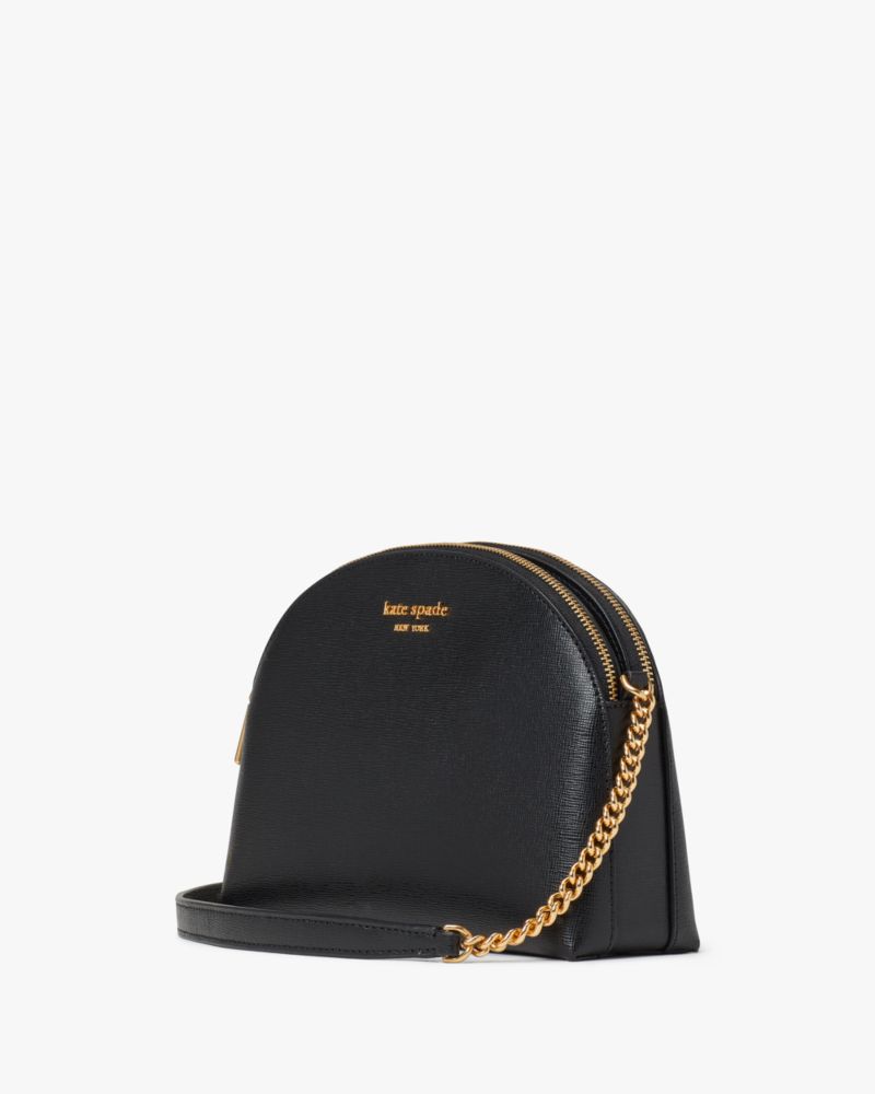 Kate Spade Morgan Double-Zip Dome Crossbody, Cordovan in 2023