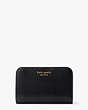Morgan Compact Wallet, Black, Product