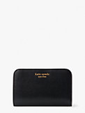morgan saffiano leather compact wallet, , s7productThumbnail